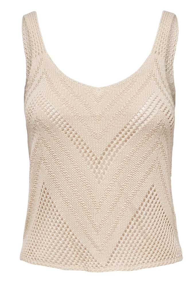 JDYSUN TANK TOP KNT 15226348 Tapioca